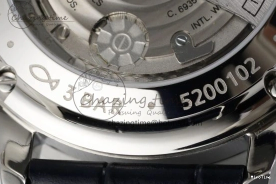 MIROTIME 1230 Portuguese Chrono IW3716 RSF 1:1 Best Edition Blue Dial on Black Leather Strap A RelaxedFit 7045